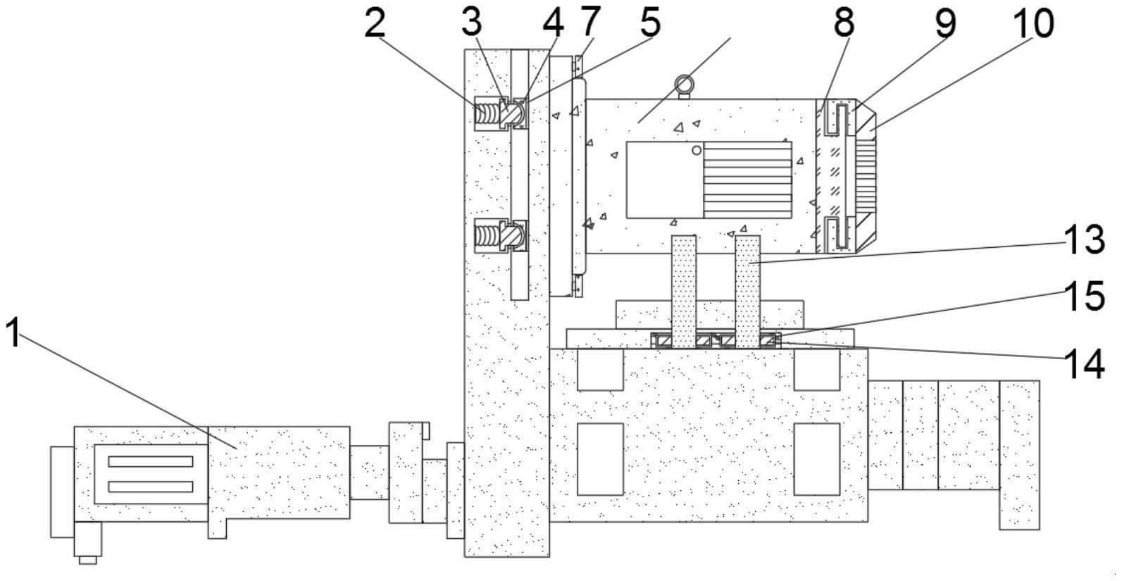 一種便于電機(jī)定位安裝的伺服展刀動力頭專利介紹